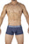 Private Structure PBUT4379 Bamboo Mid Waist Trunks Color Citadel Blue