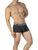 Private Structure PBUT4379 Bamboo Mid Waist Trunks Color Raven Black