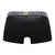 Private Structure PBUT4379 Bamboo Mid Waist Trunks Color Raven Black