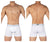 Private Structure PBUT4380 Bamboo Mid Waist Boxer Briefs Color Bright White