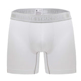 Private Structure PBUT4380 Bamboo Mid Waist Boxer Briefs Color Bright White