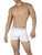 Private Structure PBUT4380 Bamboo Mid Waist Boxer Briefs Color Bright White