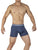 Private Structure PBUT4380 Bamboo Mid Waist Boxer Briefs Color Citadel Blue