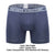 Private Structure PBUT4380 Bamboo Mid Waist Boxer Briefs Color Citadel Blue