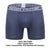 Private Structure PBUT4380 Bamboo Mid Waist Boxer Briefs Color Citadel Blue