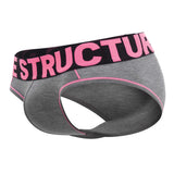 Private Structure PMUX4181 Modality Mini Briefs Color Melange-Magenta