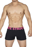 Private Structure PMUX4183 Modality Lounge Shorts Color Black-Magenta