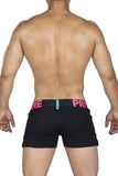 Private Structure PMUX4183 Modality Lounge Shorts Color Black-Magenta