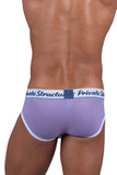 Private Structure SCUS4529 Classic Mid Waist Mini Briefs Color Purple