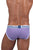 Private Structure SCUS4529 Classic Mid Waist Mini Briefs Color Purple