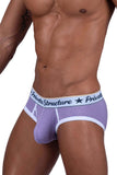 Private Structure SCUS4529 Classic Mid Waist Mini Briefs Color Purple