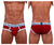 Private Structure SCUS4529 Classic Mid Waist Mini Briefs Color Red