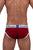 Private Structure SCUS4529 Classic Mid Waist Mini Briefs Color Red