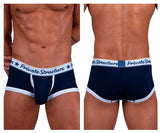 Private Structure SCUS4530 Classic Mid Waist Trunks Color Navy