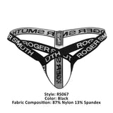 Roger Smuth RS067 Thongs Color Black