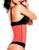 TrueShapers 1061 Latex free Workout Waist Training Cincher Color Coral