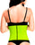 TrueShapers 1061 Latex free Workout Waist Training Cincher Color Green