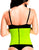 TrueShapers 1061 Latex free Workout Waist Training Cincher Color Green