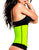 TrueShapers 1061 Latex free Workout Waist Training Cincher Color Green