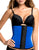 TrueShapers 1063 Latex free Workout Waist Training Cincher Color Blue