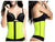 TrueShapers 1063 Latex free Workout Waist Training Cincher Color Green