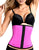 TrueShapers 1063 Latex free Workout Waist Training Cincher Color Fuchsia