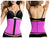 TrueShapers 1063 Latex free Workout Waist Training Cincher Color Fuchsia