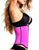 TrueShapers 1063 Latex free Workout Waist Training Cincher Color Fuchsia