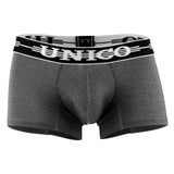 Unico 1802010011194 Boxer Briefs Self Color Gray