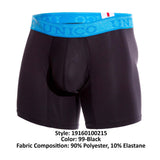 Unico 19160100215 COLORS Dinamico Boxer Briefs Color 99-Black