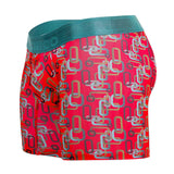 Unico 20070100229 Scheme Boxer Briefs Color 63-Red