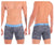 Unico 20070100234 Palm Tree Boxer Briefs Color 90-Blue