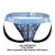 Unico 20070301234 Palm Tree Jockstrap Color 90-Blue