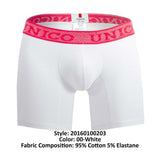 Unico 20160100203 Illusion Boxer Briefs Color 00-White