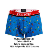 Unico 21100100103 Marine Trutles Trunks Color 63-Blue