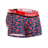 Unico 21110100103 Paper Ship Trunks Color 63-Navy