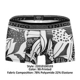 Unico 22010100103 Siluetas Trunks Color 90-Printed