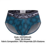 Unico 22070201105 Moleculas Briefs Color 90-Printed