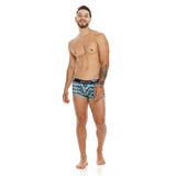 Unico 22100100111 Espuma De Mar Trunks Color 90-Printed