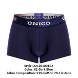 Unico 22120100102 Profundo A22 Trunks Color 82-Dark Blue