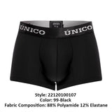 Unico 22120100107 Intenso M22 Trunks Color 99-Black