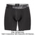 Unico 22120100208 Asfalto M22 Boxer Briefs Color 96-Dark Gray