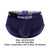 Unico 22120201102 Profundo A22 Briefs Color 82-Dark Blue