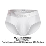 Unico 22120201105 Cristalino M22 Briefs Color 00-White