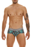 Unico 23050201104 Escaque Briefs Color 63-Green