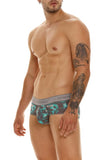 Unico 23050201104 Escaque Briefs Color 63-Green