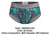 Unico 23050201104 Escaque Briefs Color 63-Green