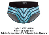 Unico 23050201116 Espectaculo Briefs Color 63-Turquoise