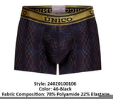 Unico 24020100106 Laca Trunks Color 46-Black