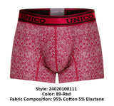 Unico 24020100111 Tallo Trunks Color 89-Red